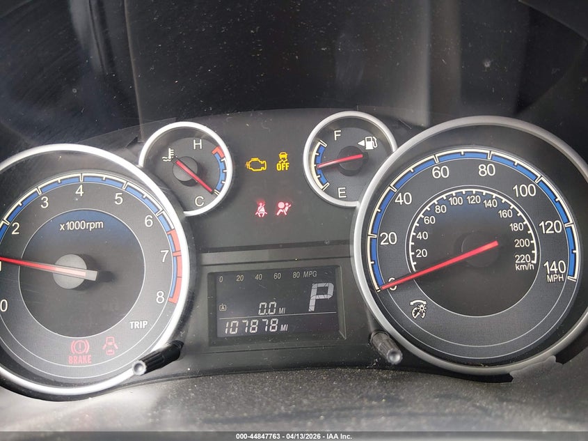 2013 Suzuki Sx4 VIN: JS2YA5A57D6100080 Lot: 44847763