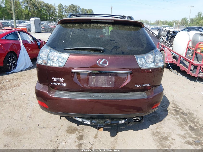 2009 Lexus Rx 350 VIN: JTJHK31U692061268 Lot: 44847812