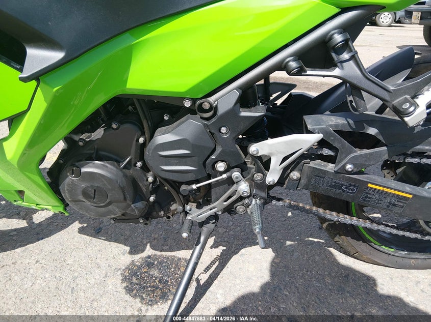 2023 Kawasaki Ex400 VIN: JKAEXKG11PDAS3640 Lot: 44847883
