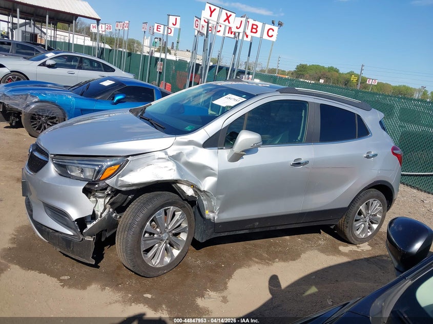 2019 Buick Encore Fwd Preferred VIN: KL4CJASB7KB826280 Lot: 44847953