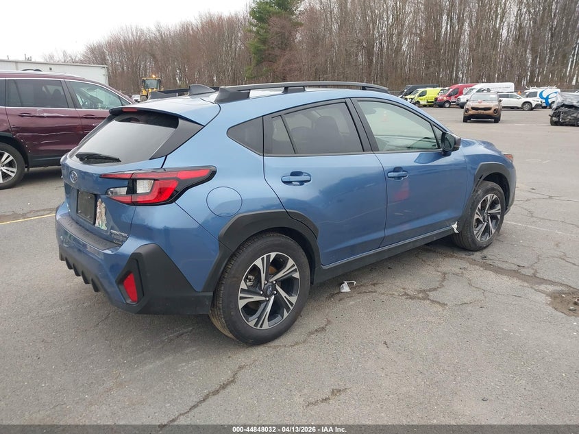 2024 Subaru Xv 2.0 Crosstrek Premium blue Lot 111044848032 Vin JF2GUADC6RH895765