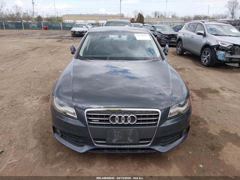 2011 Audi A4 2.0T Premium VIN: WAUFFAFL1BA097199 Lot: 44848040