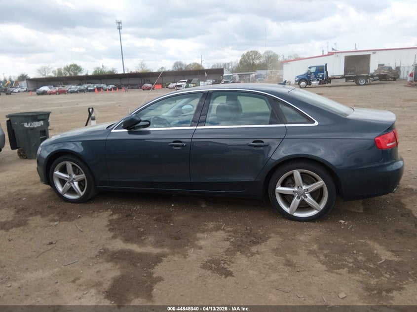 2011 Audi A4 2.0T Premium VIN: WAUFFAFL1BA097199 Lot: 44848040