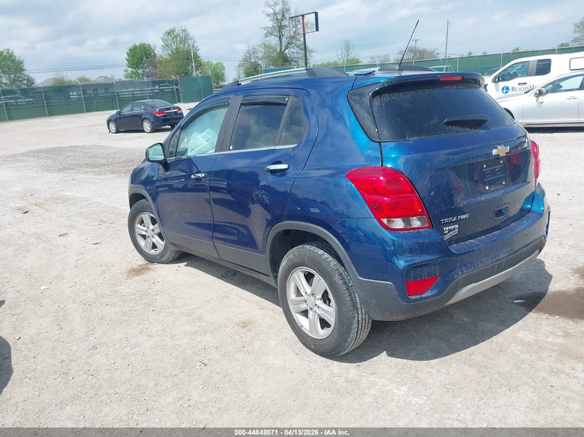 2020 Chevrolet Trax 1.4 Awd Lt blue Lot 111044848071 Vin 3GNCJPSB7LL190623
