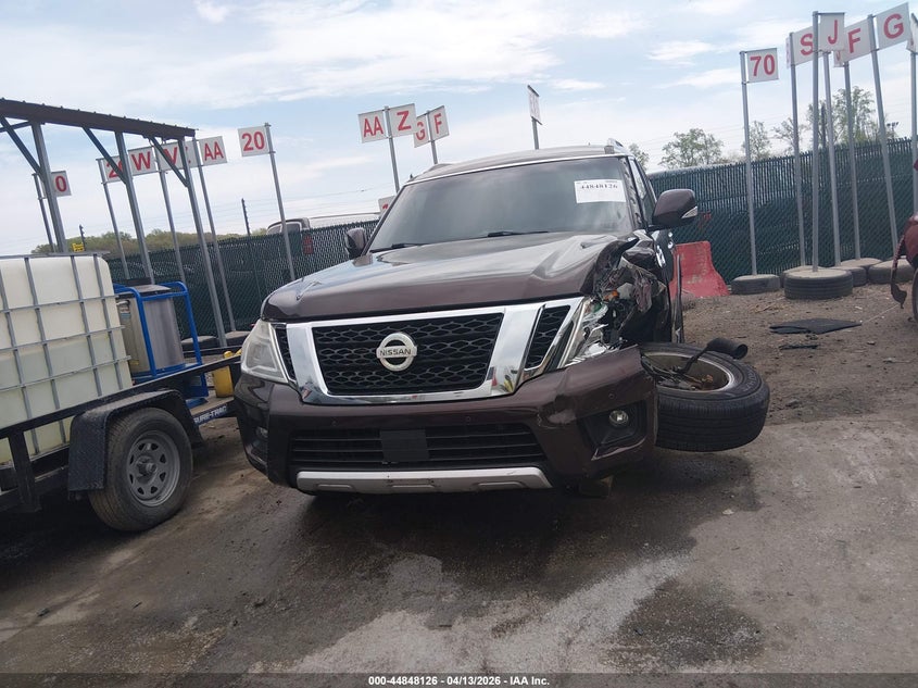 2017 Nissan Armada Sv VIN: JN8AY2ND9H9008646 Lot: 44848126