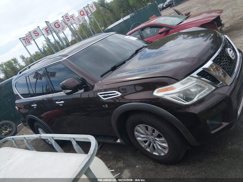 2017 Nissan Armada Sv VIN: JN8AY2ND9H9008646 Lot: 44848126