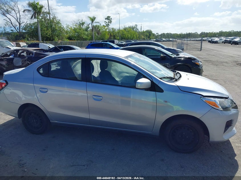 2022 Mitsubishi Mirage G4 Es VIN: ML32FUFJ6NHF00659 Lot: 44848192