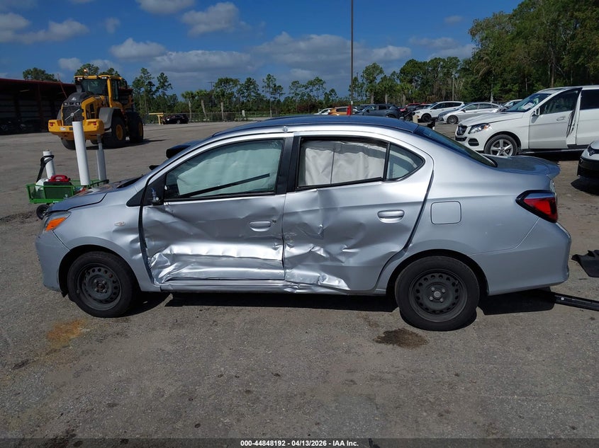 2022 Mitsubishi Mirage G4 Es VIN: ML32FUFJ6NHF00659 Lot: 44848192