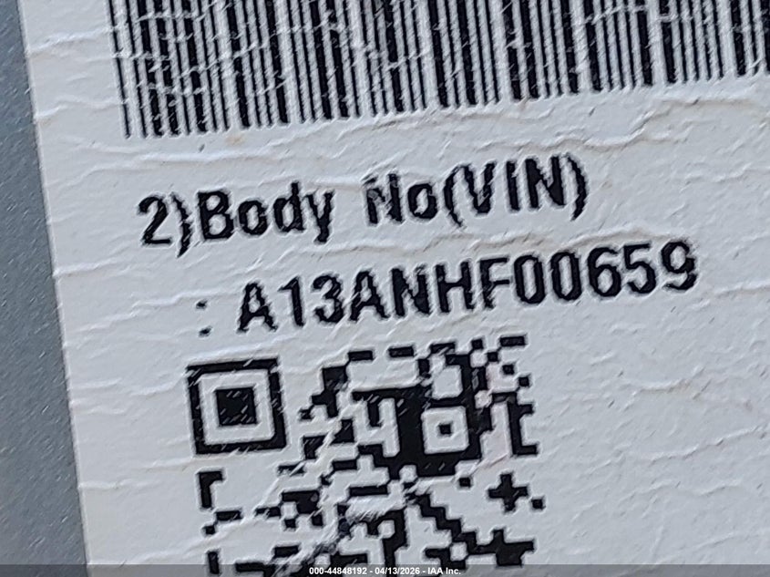 2022 Mitsubishi Mirage G4 Es VIN: ML32FUFJ6NHF00659 Lot: 44848192