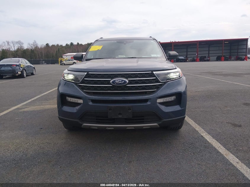 2021 Ford Explorer 2.3 Xlt blue Lot 111044848194 Vin 1FMSK8DH2MGB92287