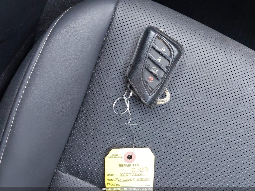 2020 Lexus Es 300H VIN: 58AD21B1XLU008647 Lot: 44848308