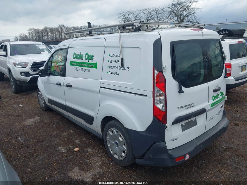 2014 Ford Transit 2.5 Connect Xl white Lot 111044848362 Vin NM0LS7E70E1136312