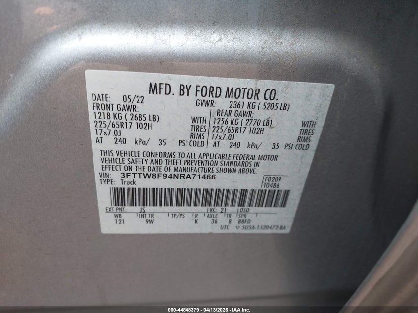 2022 Ford Maverick Xl