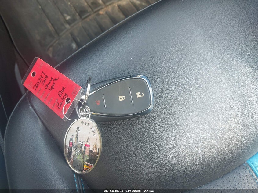 2019 Chevrolet Spark 2Lt Cvt VIN: KL8CF6SA3KC787587 Lot: 44848384