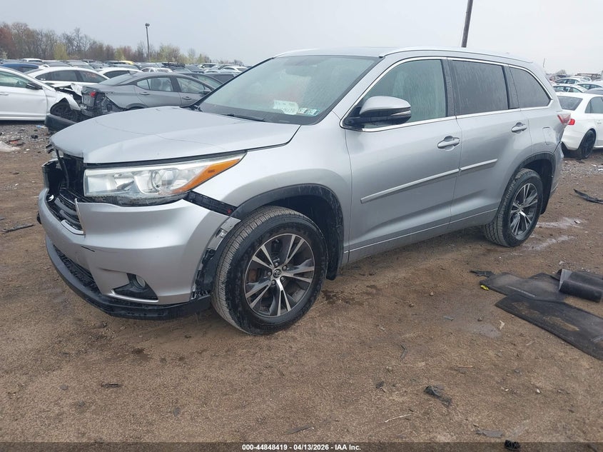 2016 Toyota Highlander Xle V6