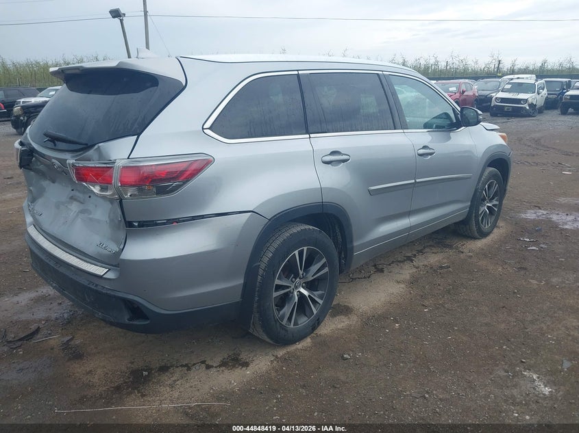 2016 Toyota Highlander Xle V6