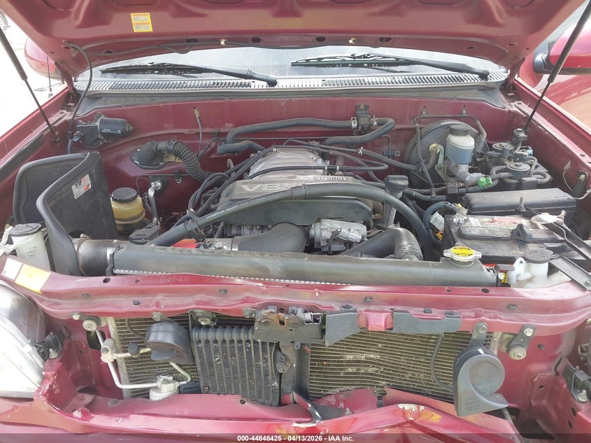 2001 Toyota Tundra Ltd V8 VIN: 5TBBT48191S189713 Lot: 44848425