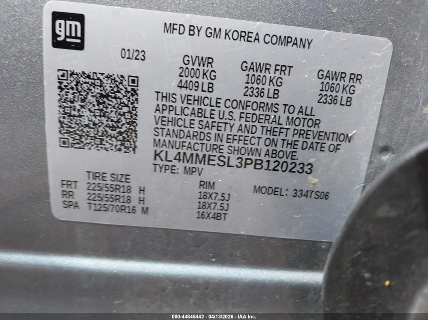 2011 Buick Regal Cxl Oshawa VIN: 2G4GN5EC7B9174412 Lot: 44848442