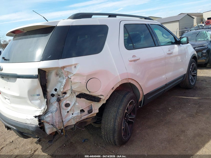 Vin: 1fm5k8gtxfgb48652, lot: 45345774, ford explorer sport 20154