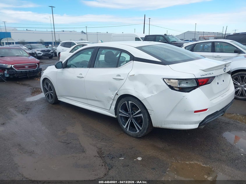 2021 NISSAN SENTRA auction photo 3