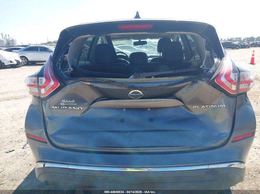 2017 Nissan Murano Platinum VIN: 5N1AZ2MG4HN199738 Lot: 44848534