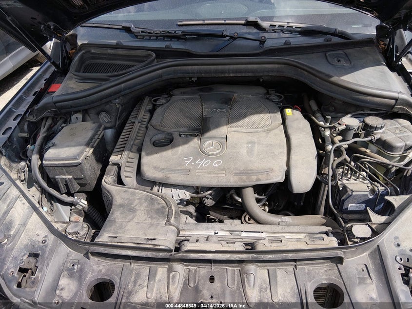 2012 Mercedes-Benz Ml 350 4Matic VIN: 4JGDA5HB7CA076861 Lot: 44848549