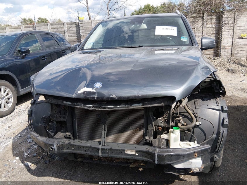 2012 Mercedes-Benz Ml 350 4Matic VIN: 4JGDA5HB7CA076861 Lot: 44848549