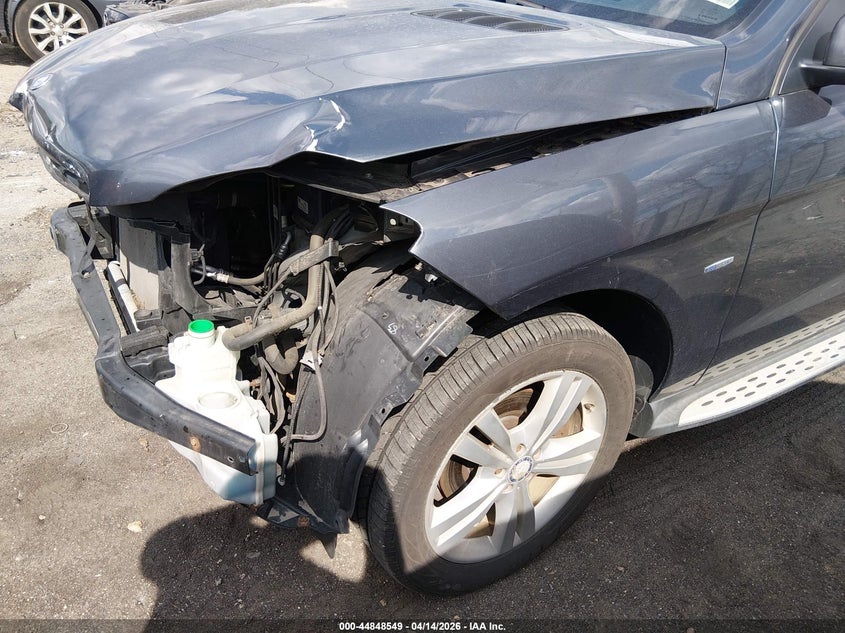 2012 Mercedes-Benz Ml 350 4Matic VIN: 4JGDA5HB7CA076861 Lot: 44848549