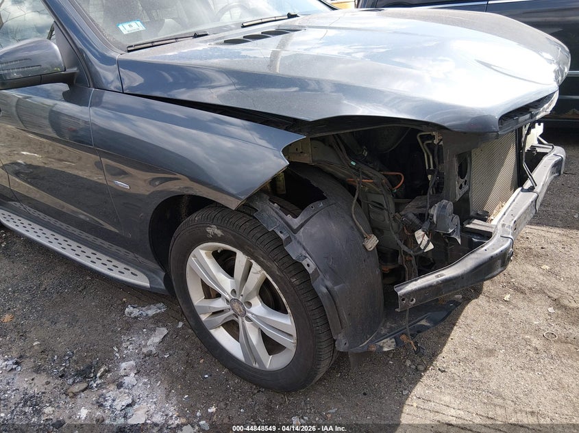 2012 Mercedes-Benz Ml 350 4Matic VIN: 4JGDA5HB7CA076861 Lot: 44848549