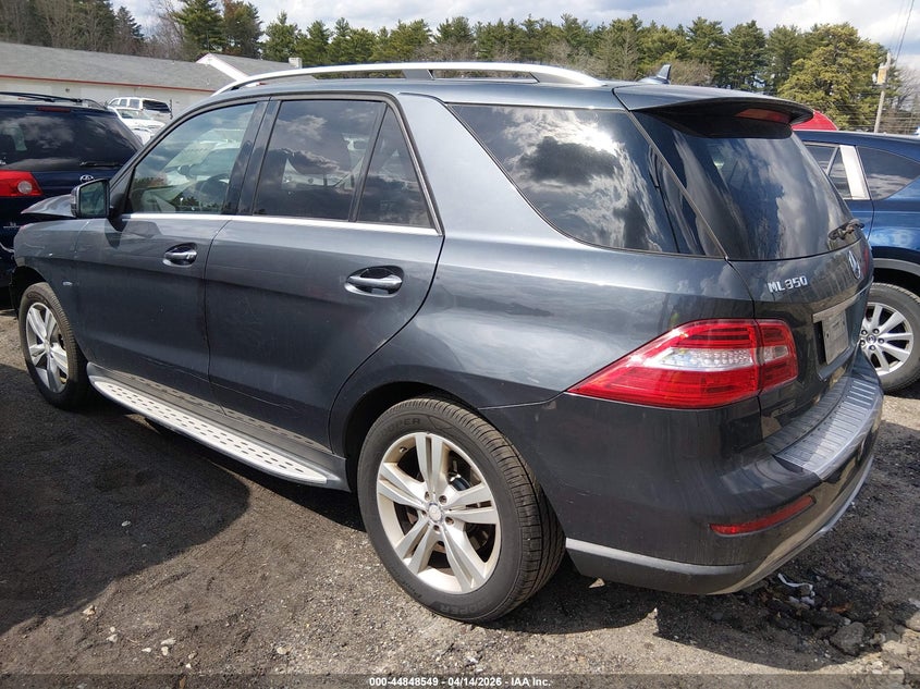 2012 Mercedes-Benz Ml 350 4Matic