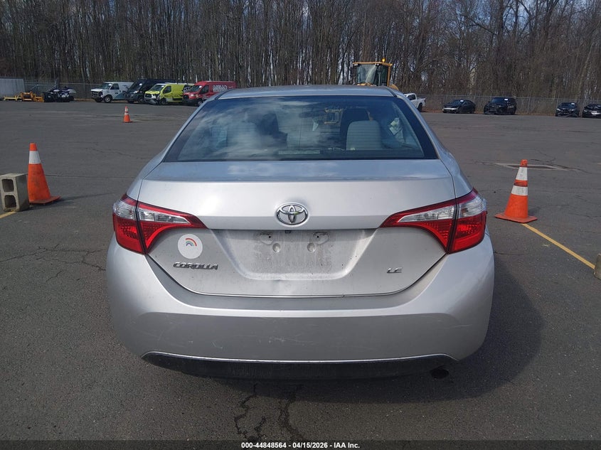 2016 Toyota Corolla Le VIN: 2T1BURHE1GC560207 Lot: 44848564