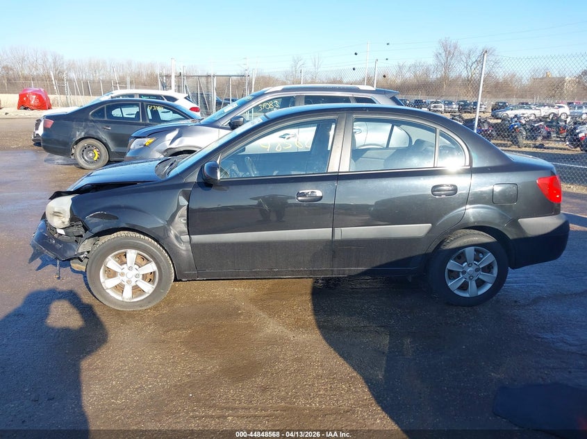 2007 Kia Rio Lx VIN: KNADE123976293160 Lot: 44848568
