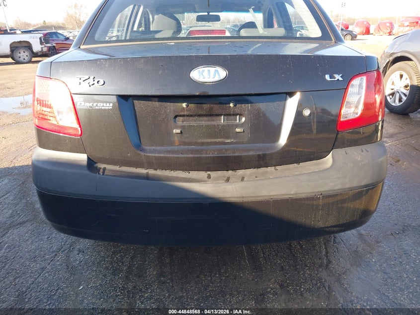 2007 Kia Rio Lx VIN: KNADE123976293160 Lot: 44848568