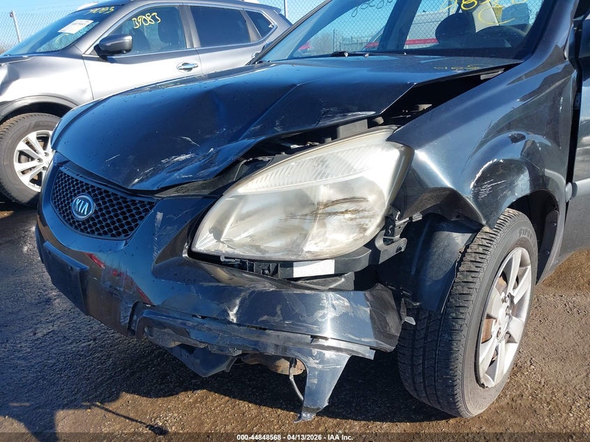 2007 Kia Rio Lx VIN: KNADE123976293160 Lot: 44848568