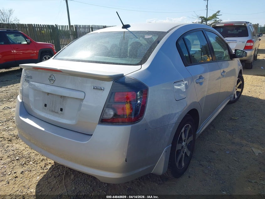 2012 Nissan Sentra 2.0 Sr