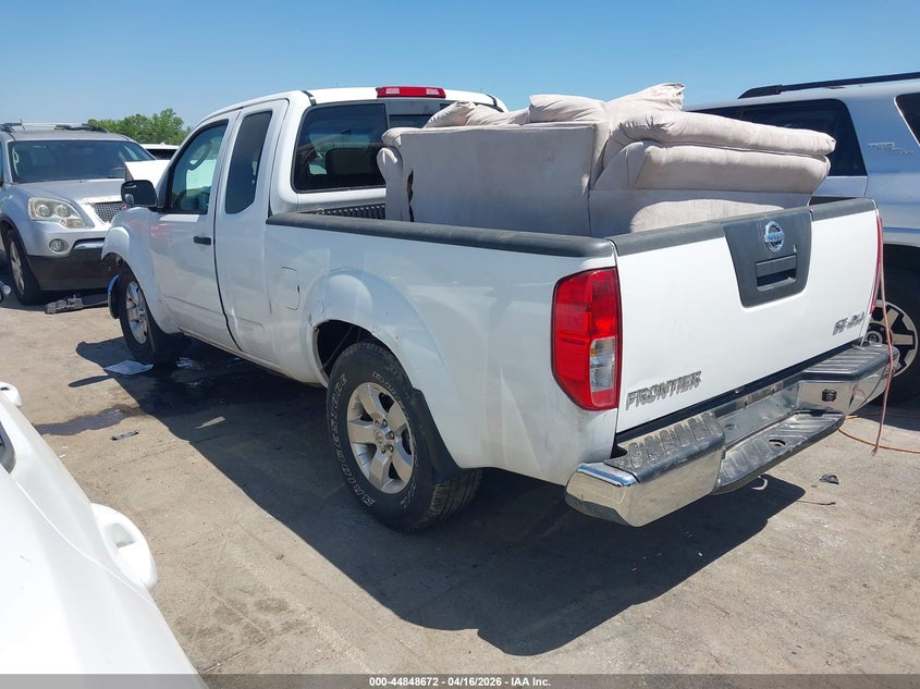 2009 Nissan Frontier 4.0 Frontier Se white Lot 111044848672 Vin 1N6AD06W79C427320