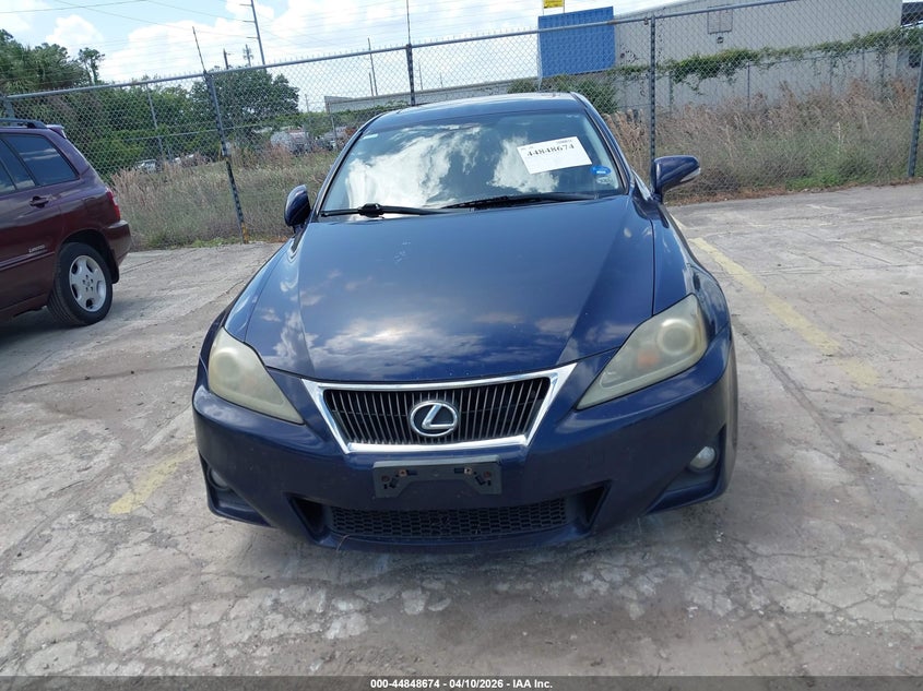 2011 Lexus Is 250 VIN: JTHBF5C26B5134758 Lot: 44848674
