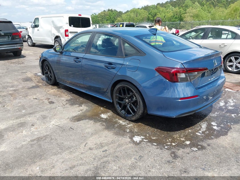 VIN 2HGFE2F5XSH566855 2025 HONDA CIVIC SPORT