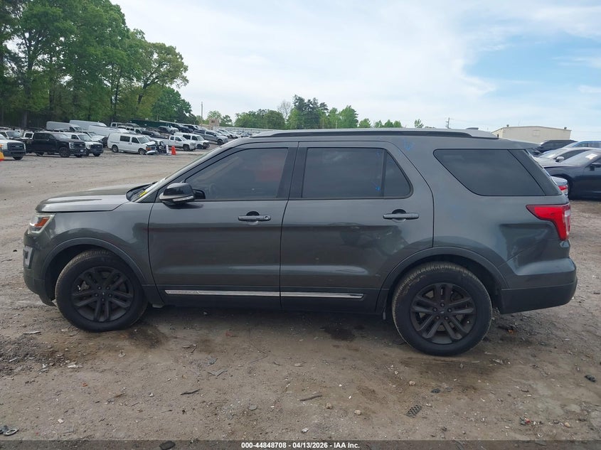 1FM5K7D80HGC74578 2017 Ford Explorer 3.5 Xlt grey