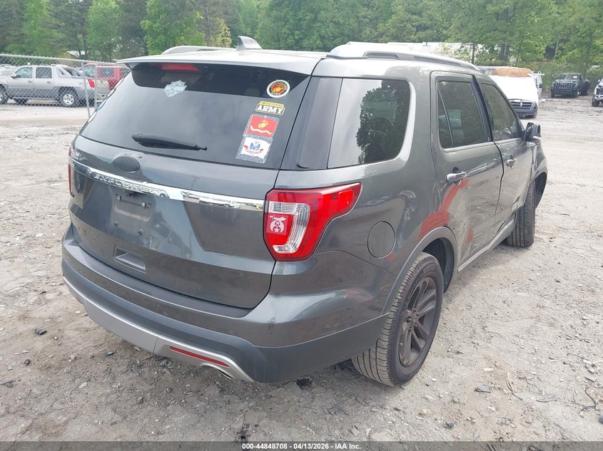 Vin: 1fm5k7d80hgc74578, lot: 45346016, ford explorer xlt 20174