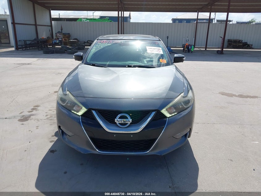 2016 Nissan Maxima 3.5 3.5 Platinum grey Lot 111044848730 Vin 1N4AA6AP2GC903765