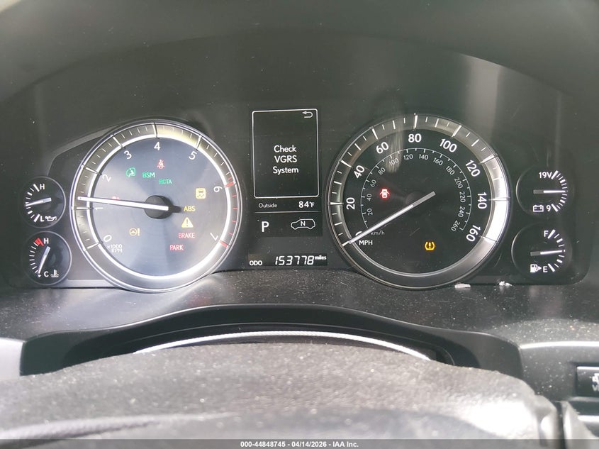 2016 Lexus Lx 570 VIN: JTJHY7AX9G4196777 Lot: 44848745
