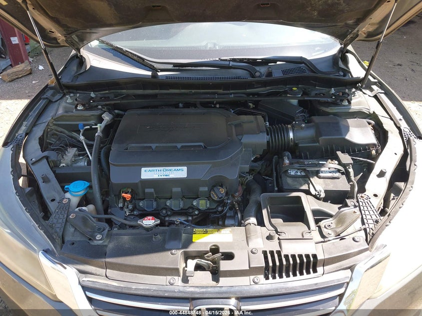 2014 Honda Accord 3.5 Ex-L V-6 blue Lot 111044848748 Vin 1HGCR3F82EA024014