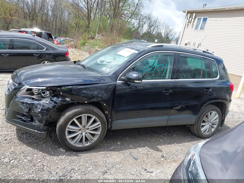 2011 Volkswagen Tiguan Sel VIN: WVGBV7AX2BW504401 Lot: 44848801
