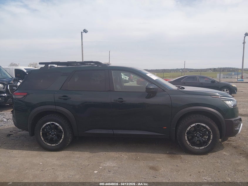 2025 Nissan Pathfinder 3.5 Rock Creek 4wd Green Lot 111044848836 Vin 5N1DR3BD5SC276129