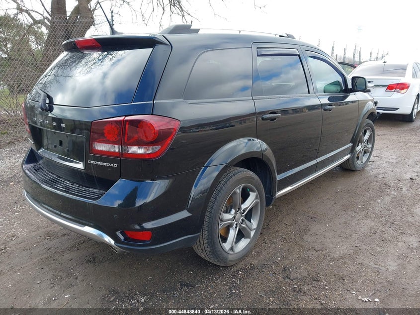 3C4PDCGG8HT538970 2017 Dodge Journey 3.6 Crossroad Plus black