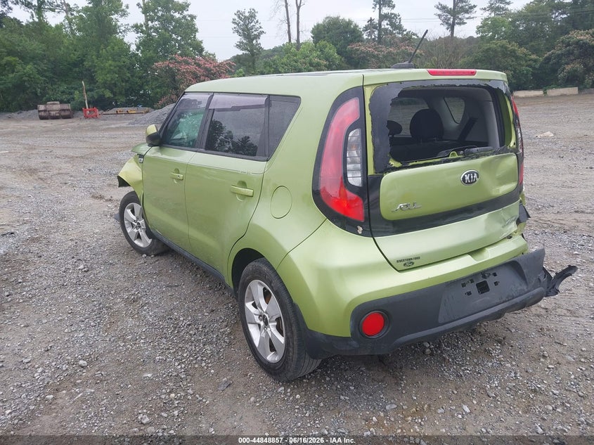 Vin: kndjn2a29h7881527, lot: 45346165, kia soul 20173