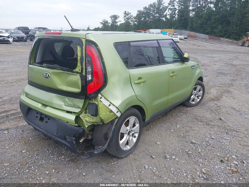 Vin: kndjn2a29h7881527, lot: 45346165, kia soul 20174