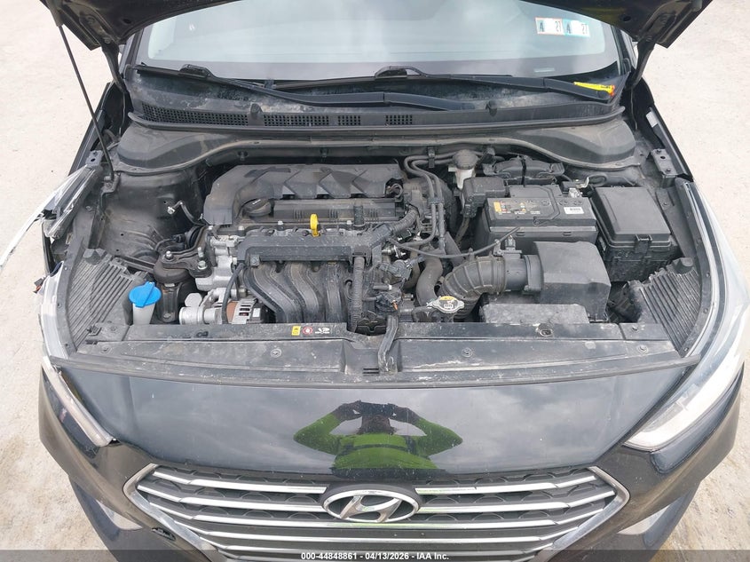 2021 Hyundai Accent Sel VIN: 3KPC24A61ME145353 Lot: 44848861