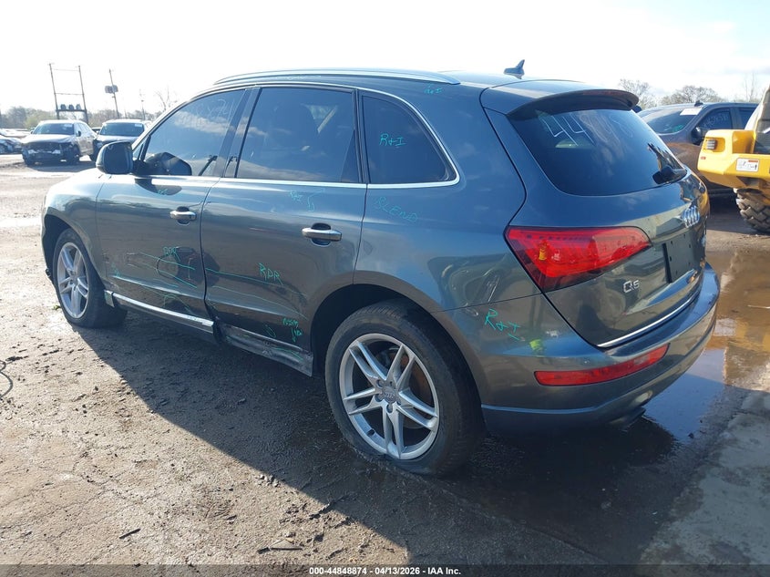 2017 Audi Q5 2.0 2.0T Premium grey Lot 111044848874 Vin WA1L2AFPXHA004932